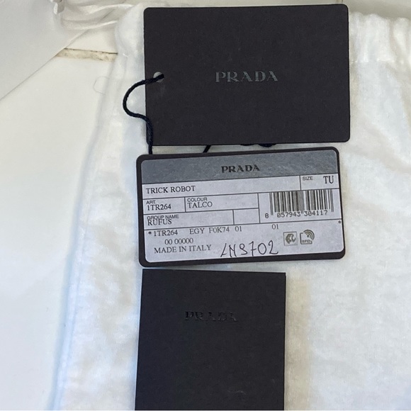 PRADA Rufus Yeti Monster Charm Key Chain - Picture 4 of 5